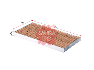 Cabin Air Filter (ဒြပ်စင်)၊ SAKURA၊ 87139-0D160၊ CAV-11360၊ TOYOTA (124295)