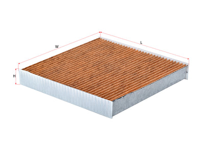 SAKURA,, Cabin Air Filter (Element), 79831-ST3-E01, CAV-1604, ROVER