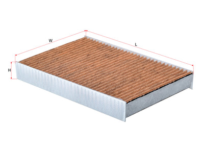 SAKURA,, Cabin Air Filter (Element), B7298-00QAA, CAV-1808, RENAULT