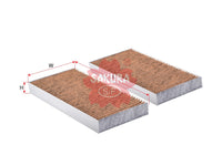 SAKURA,, Cabin Air Filter (Element), 999M1-VR056, CAV-1809-S, NISSAN