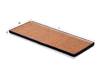 SAKURA,, Cabin Air Filter (Element), 98FW 16N619 AA, CAV-1904, FORD