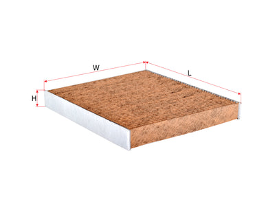 SAKURA,, Cabin Air Filter (Element), AE9Z-19N619-A, CAV-19250, LINCOLN