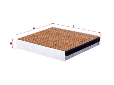 SAKURA,, Cabin Air Filter (Element), AV6N 19G244 AA, CAV-19960, FORD