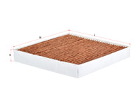 SAKURA,, Cabin Air Filter (Element), 500086309, CAV-22100, IVECO