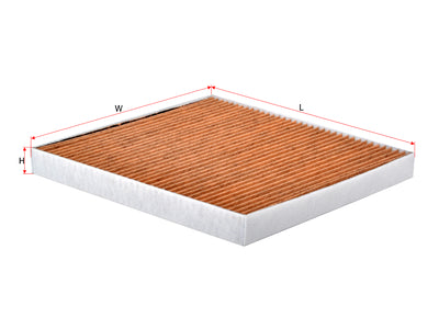 SAKURA,, Cabin Air Filter (Element), 85112361, CAV-24100, MACK