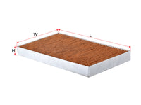 SAKURA,, Cabin Air Filter (Element), A 639 835 03 47, CAV-26180, MERCEDES-BENZ