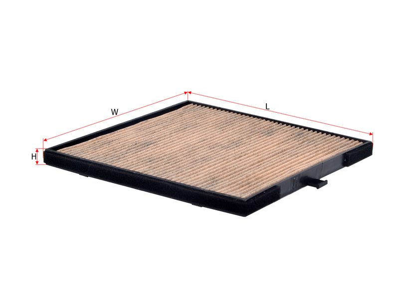 SAKURA,, Cabin Air Filter (Element), 97133-07000, CAV-2808, HYUNDAI
