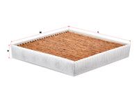 SAKURA,, Cabin Air Filter (Element), 97133-G6000, CAV-29140, KIA
