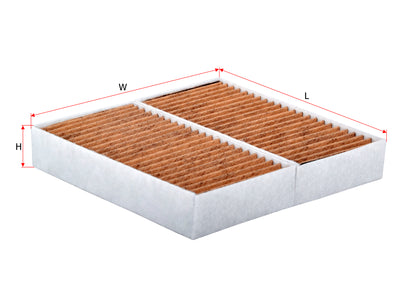 SAKURA,, Cabin Air Filter (Element), 64 11 9 237 159, CAV-30990-S, BMW