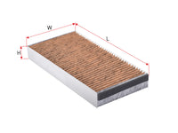 SAKURA,, Cabin Air Filter (Element), V10-30-2527, CAV-31080-S, AUDI