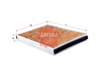 SAKURA,, Cabin Air Filter (Element), 30733893, CAV-37010, VOLVO CARS