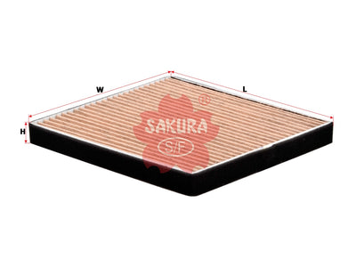 SAKURA,, Cabin Air Filter (Element), 8100108-SA01BP, CAV-38110, DONGFENG
