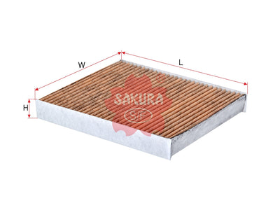 SAKURA,, Cabin Air Filter (Element), 1808524, CAV-65210, BUICK