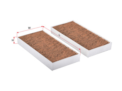 SAKURA,, Cabin Air Filter (Element), K68033193AA, CAV-66020-S, DODGE