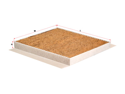 SAKURA,, Cabin Air Filter (Element), 56567004, CAV-89170, SAIC