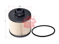 กรองน้ำมันเชื้อเพลิง(Element) , SAKURA, 98 013 666 80, EF-11010, TOYOTA (124016)