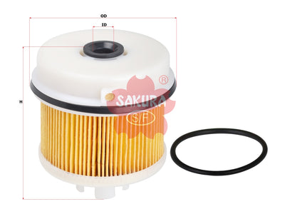 SAKURA,, Fuel Filter (Element), 23390-78221, EF-1112, HINO