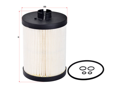 SAKURA,, Fuel Filter (Element), 52214-78337, EF-18040, UD TRUCKS