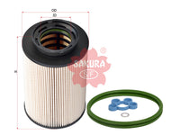 SAKURA,, Fuel Filter (Element), 1K0 127 434 A, EF-31020, VOLKSWAGEN