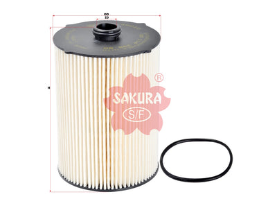 SAKURA,, Fuel Filter (Element), 5801439820, EF-45010, NEW HOLLAN