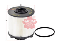 SAKURA,, Fuel Filter (Element), 58 18 085, EF-65010, SAAB