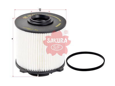 SAKURA,, Fuel Filter (Element), 58 18 085, EF-65010, SAAB