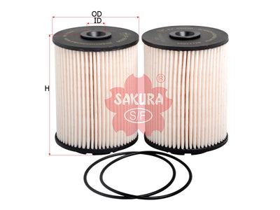SAKURA,, Fuel Filter (Element), 94771044, EF-65030-S, HOLDEN