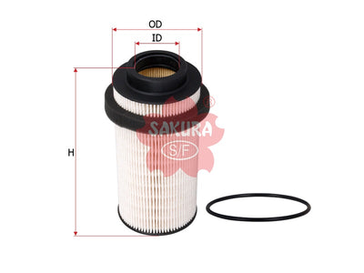 SAKURA,, Fuel Filter (Element), 299631, EF-68030, DAF