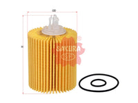 ဆီစစ် (ဒြပ်စင်)၊ SAKURA၊ 04152-YZZA5၊ EO-11100၊ TOYOTA (123994)