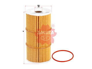 SAKURA,, Oil Filter (Element), 93168068, EO-18060, MERCEDES-BENZ