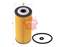 SAKURA,, Oil Filter (Element), 668 180 00 09, EO-2632, MERCEDES-BENZ