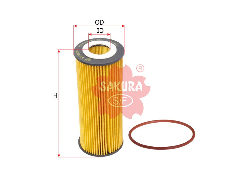 กรองน้ำมันเครื่อง(ไส้กรอง) SAKURA, 71740470, EO-30120, FIAT (125561)
