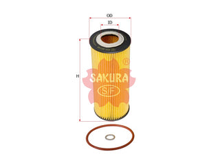 SAKURA,, Oil Filter (Element), 11 42 7 788 461, EO-30150, BMW