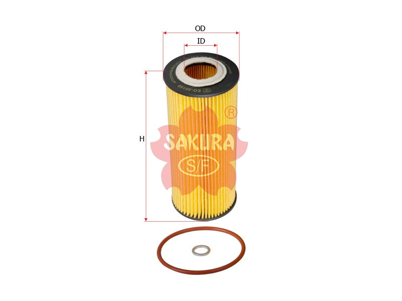 SAKURA,, Oil Filter (Element), 11 42 7 788 461, EO-30150, BMW