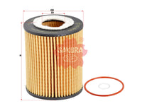 SAKURA,, Oil Filter (Element), 11 42 7 611 969, EO-30180, BMW