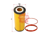 SAKURA,, Oil Filter (Element), 06E 115 466, EO-31100, AUDI