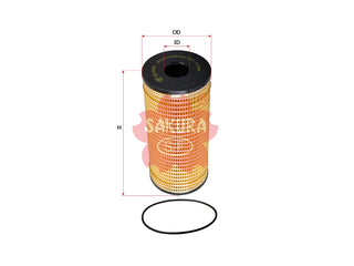 SAKURA,, Oil Filter (Element), CH 10929, EO-5101, CATERPILLAR