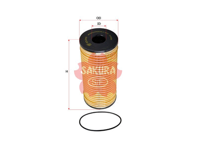 SAKURA,, Oil Filter (Element), CH 10929, EO-5101, CATERPILLAR