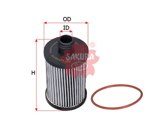 SAKURA,, Oil Filter (Element), 19336400, EO-65110, HOLDEN