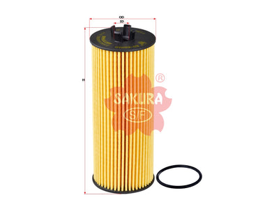 SAKURA,, Oil Filter (Element), 68079744AB, EO-66010, JEEP