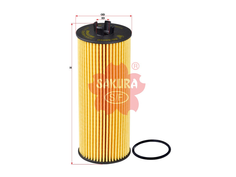 SAKURA,, Oil Filter (Element), 68079744AB, EO-66010, JEEP