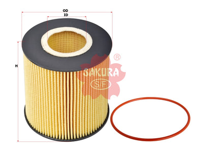 SAKURA,, Oil Filter (Element), RE538245, EO-76010, JOHN DEERE