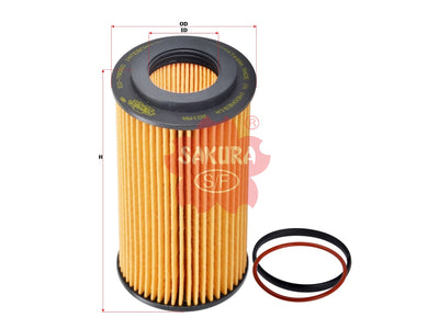 SAKURA,, Oil Filter (Element), 6M566744AA, EO-79060, VOLVO