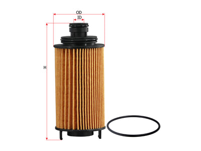 SAKURA,, Oil Filter (Element), 10105963, EO-89010, MAXUS
