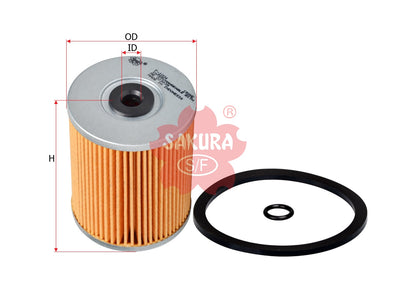 SAKURA,, Fuel Filter (Element), ME023838, F-1004, YANMAR