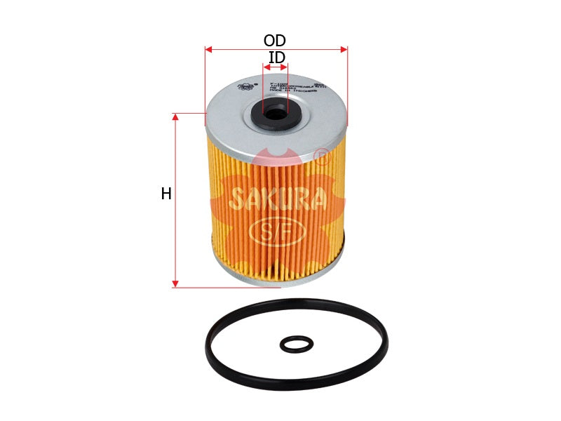 SAKURA,, Fuel Filter (Element), ME 016862, F-1009, MITSUBISHI