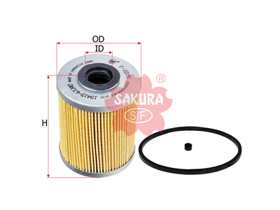 SAKURA,, Fuel Filter (Element), MR 911916, F-10191, RENAULT