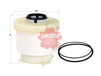 SAKURA,, Fuel Filter (Element), 1770A337, F-10200, MITSUBISHI