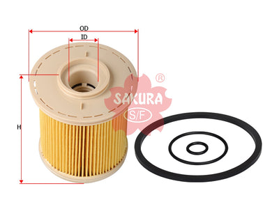 SAKURA,, Fuel Filter (Element), 23401-7811L, F-1110, HINO