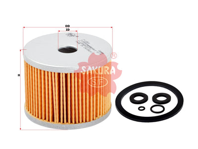 SAKURA,, Fuel Filter (Element), 9-88513114-0, F-1501, KOMATSU